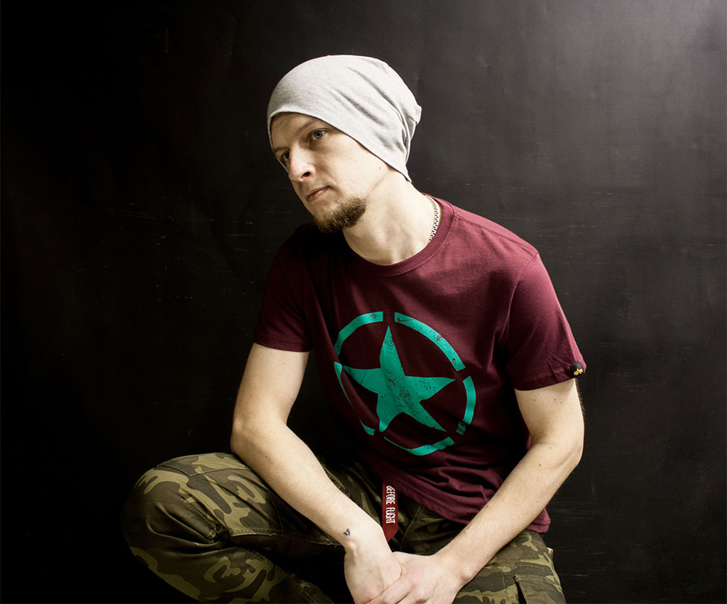 футболка мужская Alpha Industries, футболка Alpha STAR