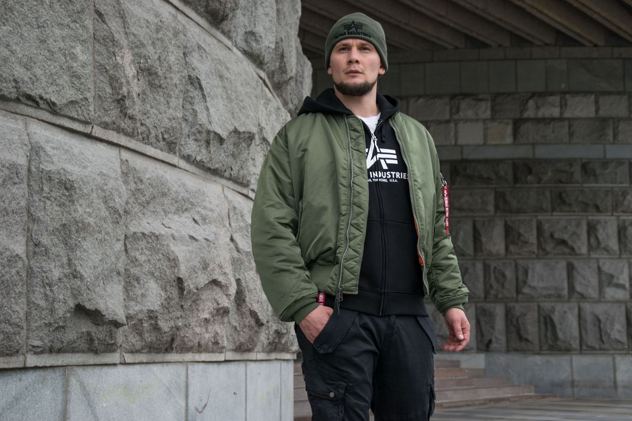 Толстовка ALPHA INDUSTRIES BASIC ZIP HOODY