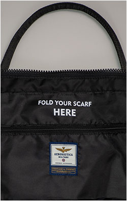 Сумка AERONAUTICA MILITARE TRAVEL BAG FW 25/26/CN nero (BO 1147)