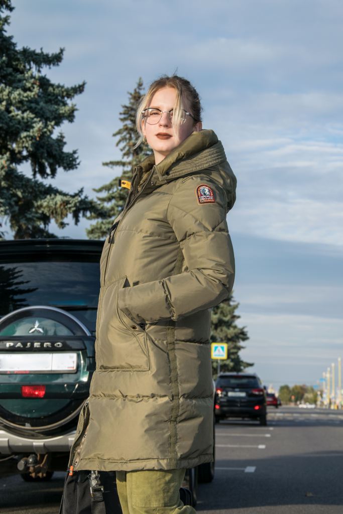 Женская куртка-пуховик PARAJUMPERS LONG BEAR CORE FW 22-23 toubre