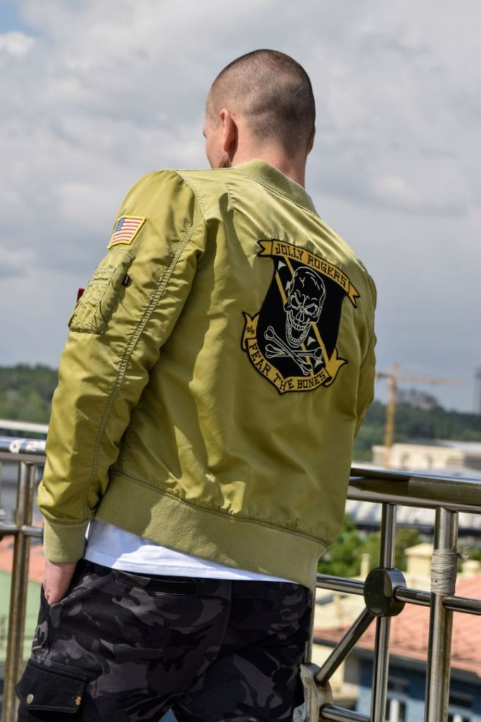 Куртка мужская ma-1 Alpha Industries