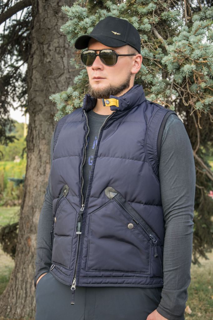 Жилет пуховой PARAJUMPERS KOBUK FW 22/23 navy