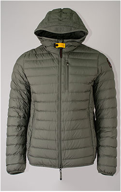 Куртка-пуховик лёгкая PARAJUMPERS LAST MINUTE SS 25 m thyme