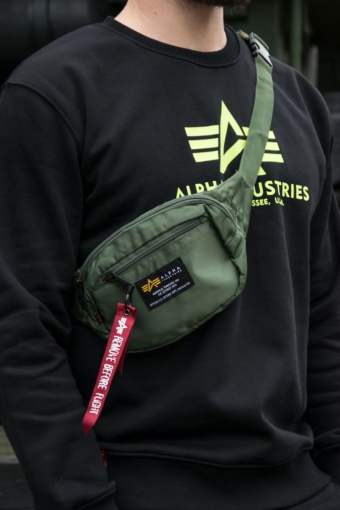 ALPHA INDUSTRIES CREW WAIST BAG