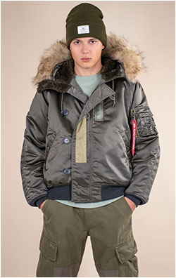 Аляска короткая ALPHA INDUSTRIES N-2B HERITAGE FIT PARKA (1950s VERSION) FW 26/27 field gray