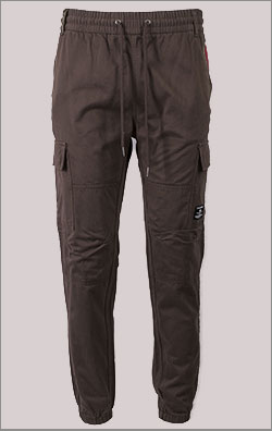 Брюки джоггеры ALPHA INDUSTRIES COTTON JOGGER FW 23/24 chocolate