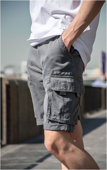Шорты ALPHA INDUSTRIES CREW SHORT SS 24 m aircraft gray