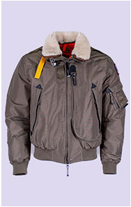 Куртка-пуховик PARAJUMPERS FIRE S. FW 26/27 slate mud