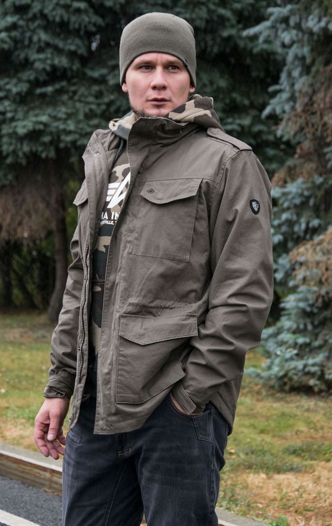 Куртка тактическая Pentagon M65 2.0 хлопок green ranger
