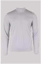 Термобельё кофта HELLY HANSEN HH TECH 1/2 ZIP 100%полиэстер FW 23/24 light grey (48365)