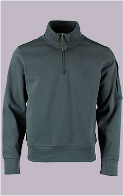 Олимпийка PARAJUMPERS ELLINGTONE 1/2 zip/SS 26 green gables