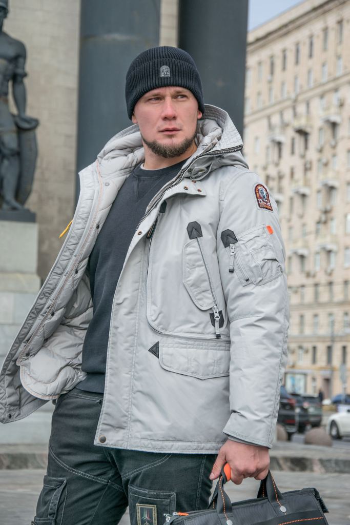 Аляска-пуховик PARAJUMPERS RIGHT HAND FW 22-23 phantom