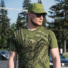 Футболка 7.62 IN ARMS WE TRUST green (002-430) Футболка 7.62 IN ARMS WE TRUST green (002-430)