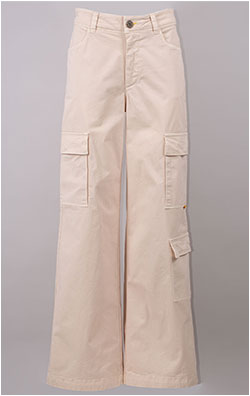 Женские брюки PARAJUMPERS LELA SS 24 ecru