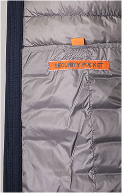 Куртка-пуховик лёгкая PARAJUMPERS UGO FW 25/26 blue navy