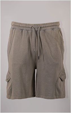 Шорты трикотажные ALPHA INDUSTRIES FRENCH TERRY SHORT SS 25 m mid gray