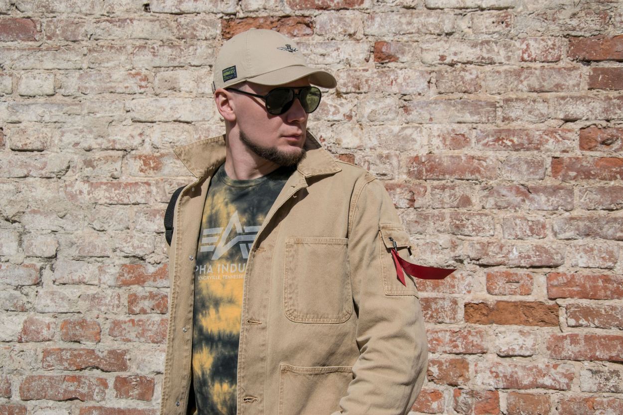 Ветровка ALPHA INDUSTRIES UTILITY CHORE COAT N3 SS22 vintage khaki фото 1