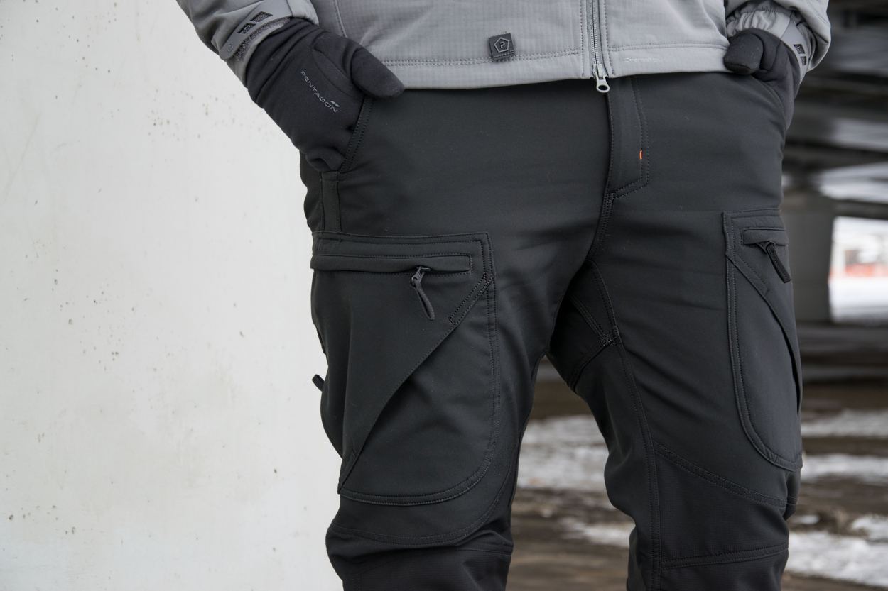 Брюки тактические Pentagon HYDRA Soft Shell black