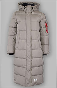 Женская куртка-парка ALPHA INDUSTRIES SIERRA PRIMALOFT PARKA FW 22/23 m vintage grey