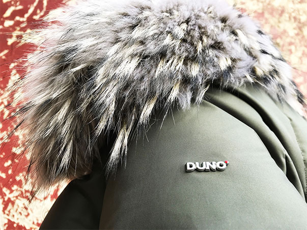 Женское пуховое пальто с капюшоном DUNO UNIX