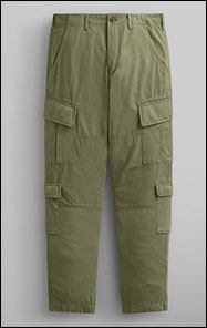 Брюки-карго парашюты ALPHA INDUSTRIES M-65 PANT dark olive