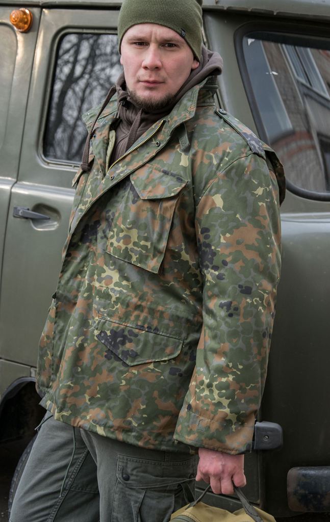 Куртка Mil-Tec CLASSIC M-65 с подстёжкой flecktarn