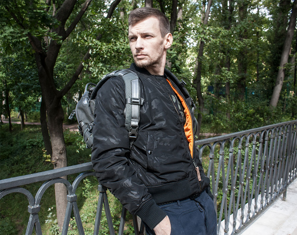 Бомбер мужской ALPHA INDUSTRIES VF HIDDEN CAMO MA-1