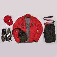 Толстовка AERONAUTICA MILITARE SS 20/IN rosso (FE 1488) 17 400 руб