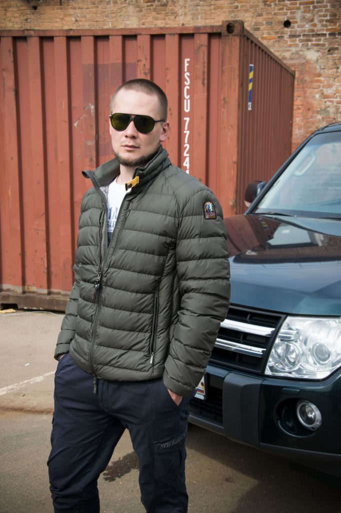 Лёгкий мужской пуховик PARAJUMPERS UGO 