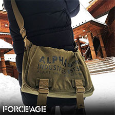 Сумка ALPHA BIG-A CANVAS BAG COURIER olive - 3 740 руб.