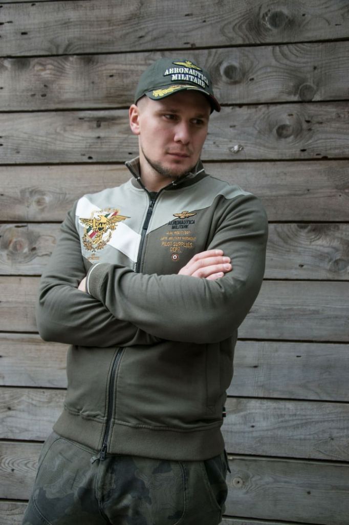 Бейсболка AERONAUTICA MILITARE FW 20/21/CN verde scuro (HA 1057)