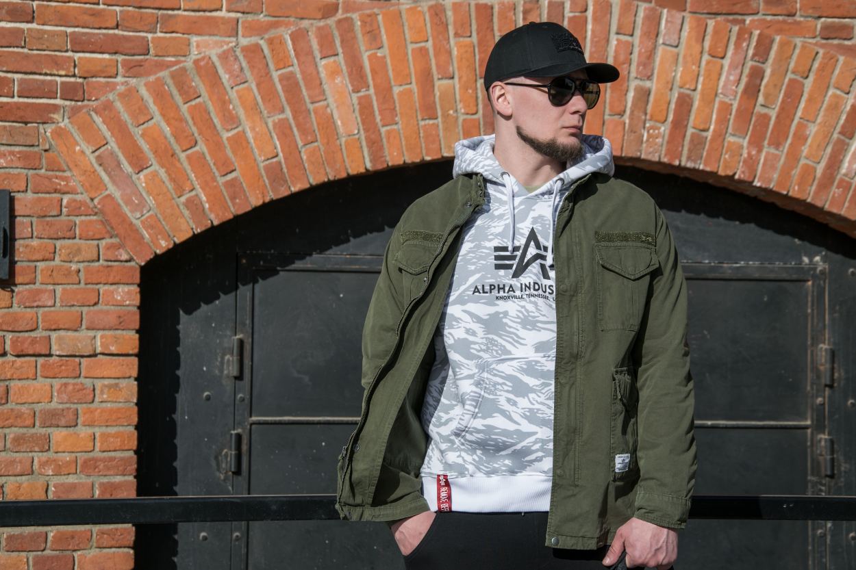 Ветровка ALPHA INDUSTRIES LIGHTWEIGHT FIELD COAT M-65 SS22 dark green фото 2