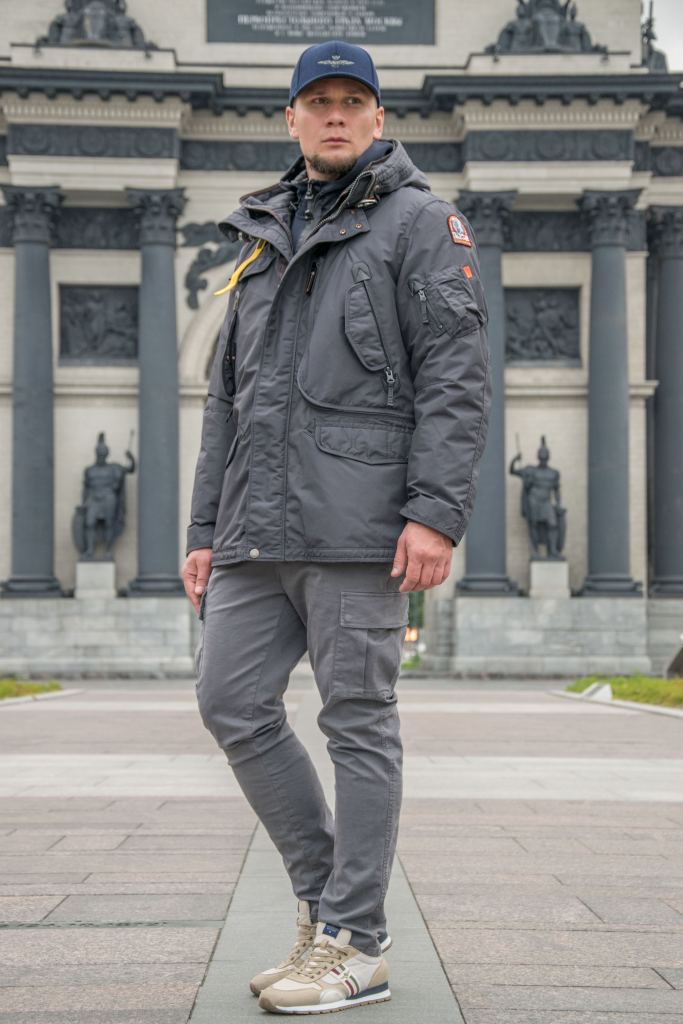 Аляска-пуховик PARAJUMPERS RIGHT HAND ECO FW 21/22 phantom