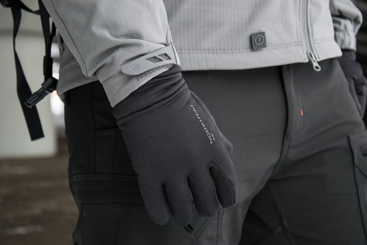 Перчатки Pentagon ARCTIC полиэстр92%/эластан8% black