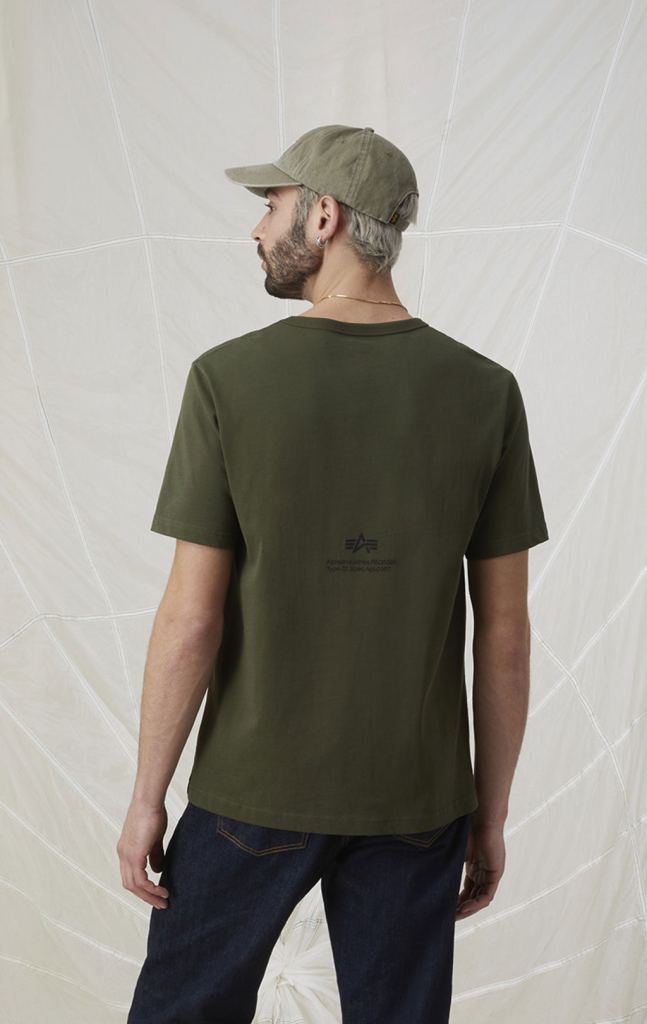 Футболка ALPHA GRAPHIC TEE OLIVE фото 2