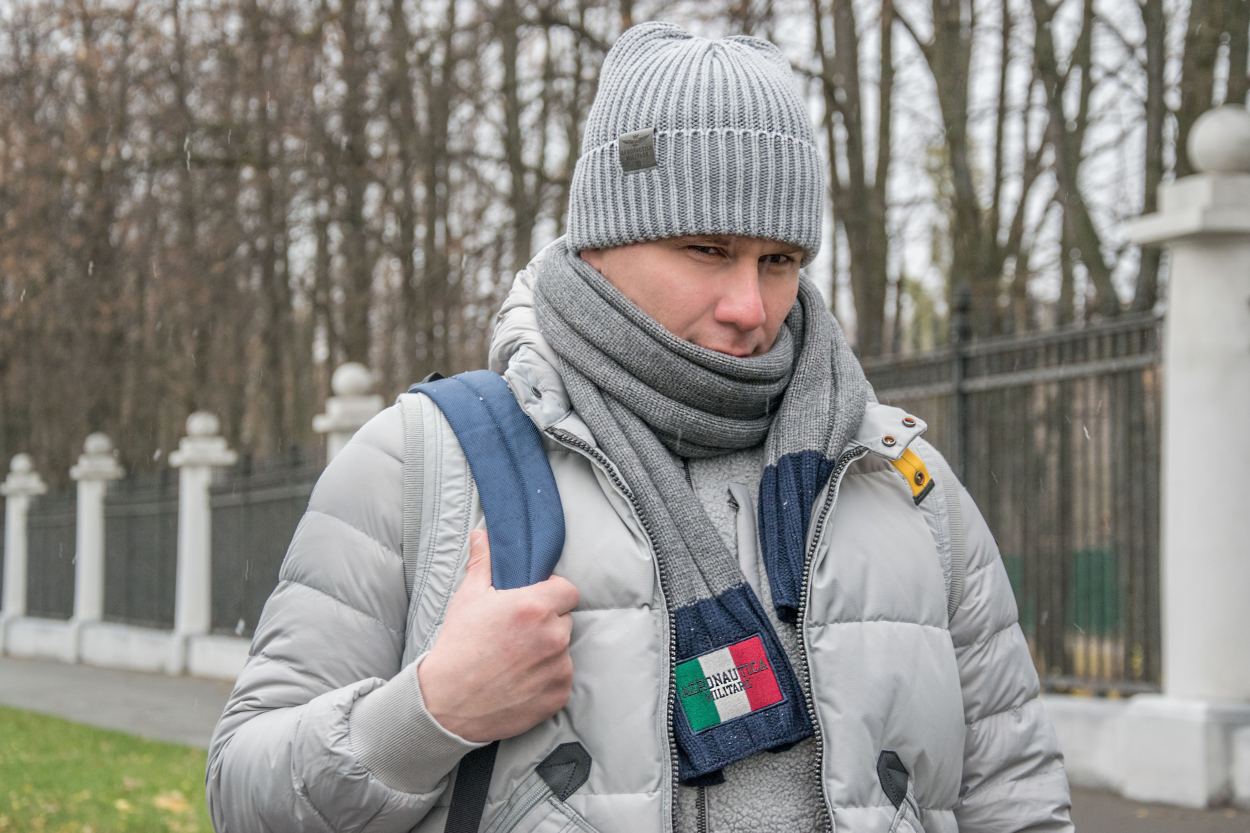 шапка вязаная