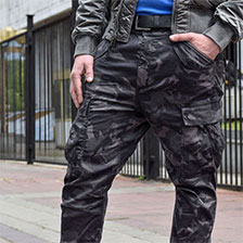 Брюки-карго ALPHA INDUSTRIES AIRMAN black camo 6 940 руб