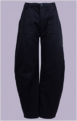 Женские брюки-карго ALPHA INDUSTRIES FIELD BARREL PANT black