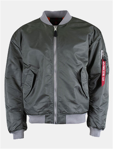 Бомбер ALPHA INDUSTRIES MA-1 CS vintage green