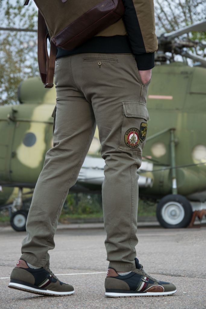 Плотные брюки карго Aeronautica Militare