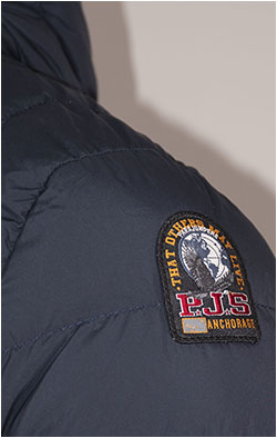 Куртка-пуховик лёгкая PARAJUMPERS LAST MINUTE FW 25/26 blue navy