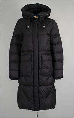Женское пальто пуховое PARAJUMPERS LEONIE FW 25/26 black
