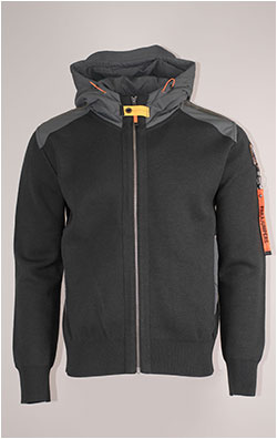 Толстовка с капюшоном PARAJUMPERS DOMINIC FW 24/25 green gables