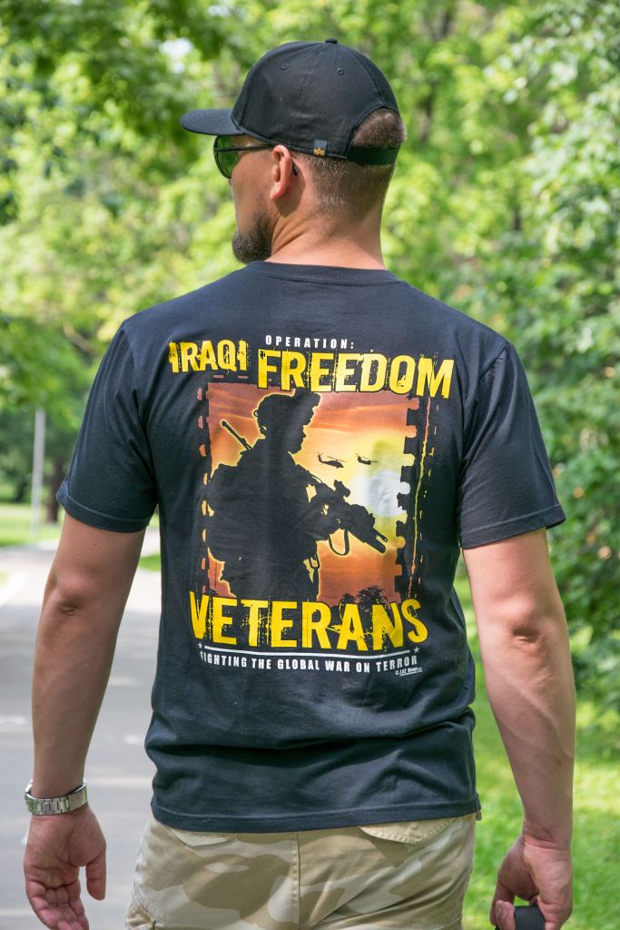Футболка 7.62 IRAQI FREEDOM VETS