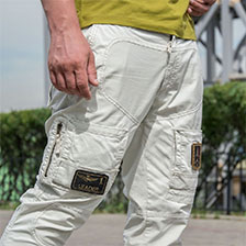 Брюки-карго AERONAUTICA MILITARE SS 21/AL gesso (PA 1387) Брюки-карго AERONAUTICA MILITARE SS 21/AL gesso (PA 1387)