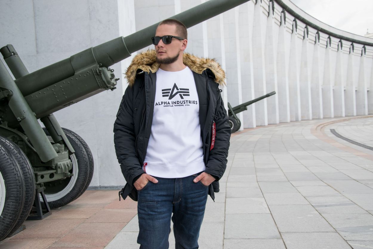 Аляска ALPHA INDUSTRIES EXPLORER black