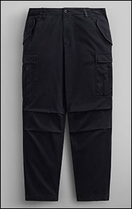 Брюки-карго парашюты ALPHA INDUSTRIES M-65 PANT FW 23/24 black