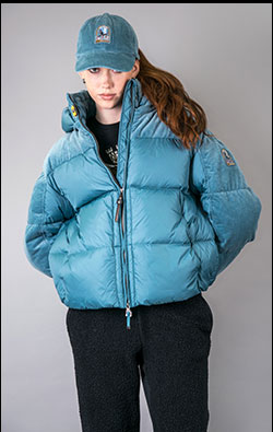 Женская куртка-пуховик PARAJUMPERS MIRROR вельвет FW 23/24 alta marea