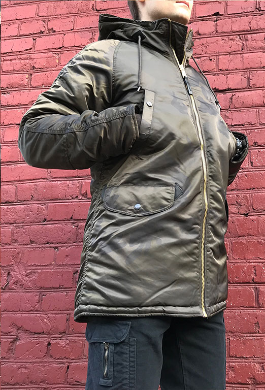 Аляска мужская камуфляжная ALPHA INDUSTRIES PM N-3BDARK OLIVE CAMO