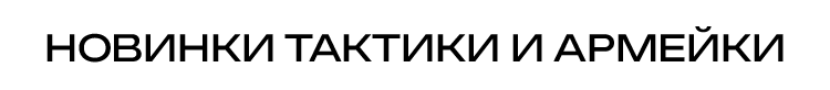 НОВИНКИ ТАКТИКИ И АРМЕЙКИ